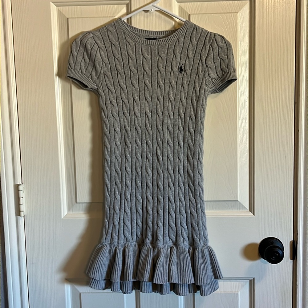 Ralph Lauren Cable Knit Sweater Dress, girls
